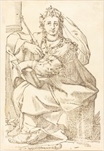 Sibylla Phrygia, 1625. Creator: Jacques Stella.