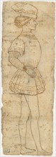 Standing Youth, c. 1475/1500. Creator: Unknown.