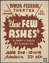 These Few Ashes, Denver, 1937. Creator: Unknown.
