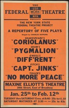 Coriolanus, New York, [1930s]. Creator: Unknown.