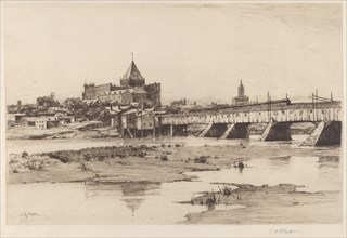 Hartford Bridge, 1885. Creator: Charles A Platt.
