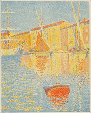 The Buoy (La bouée), 1894. Creator: Paul Signac.