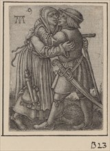 Embracing Couple, c. 1540. Creator: Martin Treu.