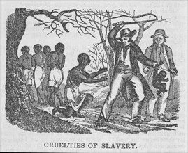 Cruelties of slavery, 1835-05. Creator: Unknown.