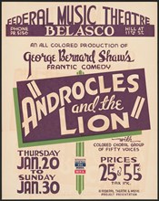 Androcles and the Lion, [193-]. Creator: Unknown.