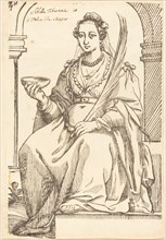 Sibylla Tiburtina, 1625. Creator: Jacques Stella.