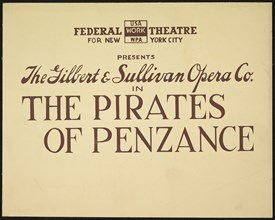 The Pirates of Penzance, [193-]. Creator: Unknown.