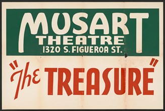 The Treasure, Los Angeles, 1937. Creator: Unknown.