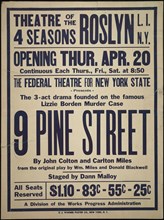 9 Pine Street, Roslyn, NY, 1939. Creator: Unknown.