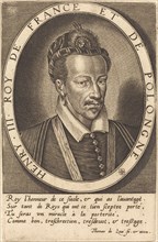 Henri III, King of France. Creator: Thomas de Leu.