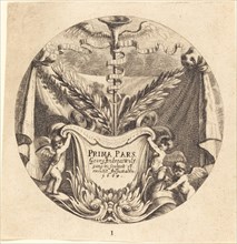 Title Page, 1665. Creator: Georg Andreas Wolfgang.