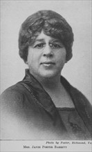 Mrs. Janie Porter Barrett, 1922. Creator: Unknown.