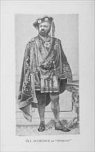 Ira Aldridge as "Othello", 1887. Creator: Unknown.