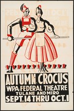 Autumn Crocus, New Orleans, 1938. Creator: Unknown.