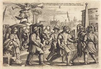 The Triumph of Fame, c. 1539. Creator: Georg Pencz.