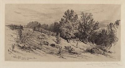 A Fallow Field, 1883. Creator: James David Smillie.