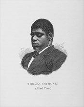Thomas Bethune (Blind Tom), 1887. Creator: Unknown.