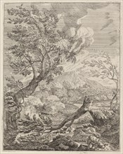 The Withered Tree, 1696. Creator: Crescenzio Onofri.