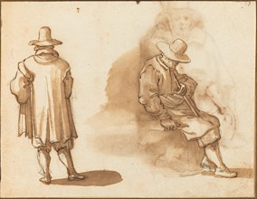 Two Studies of a Man. Creator: Remigio Cantagallina.