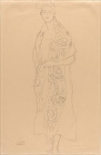 Portrait of a Woman, c. 1910. Creator: Gustav Klimt.