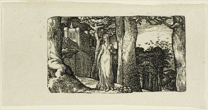 The Lady and the Rooks, n.d. Creator: Edward Calvert.