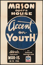 Accent on Youth, Los Angeles, 1938. Creator: Unknown.