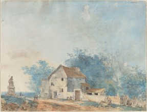 Landscape, late 1770s. Creator: Louis Gabriel Moreau.
