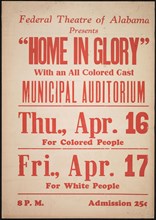 Home in Glory, Birmingham, AL, 1936. Creator: Unknown.