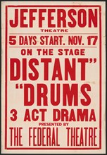 Distant Drums, Birmingham, AL, 1936. Creator: Unknown.