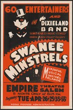 Swanee Minstrels, Salem, MA, [193-]. Creator: Unknown.