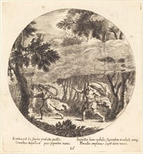 Jupiter and Io, 1665. Creator: Georg Andreas Wolfgang.