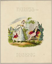 Happy the State (valentine), c. 1842. Creator: Unknown.