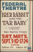 Brer Rabbit and the Tar Baby, [193-]. Creator: Unknown.