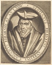Gentien Hervet, Canon of Reims. Creator: Thomas de Leu.