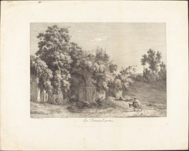 La Fontana Egeria, 1792. Creator: Jacob Wilhelm Mechau.