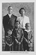 John Richard Curtis and family, 1921. Creator: Unknown.