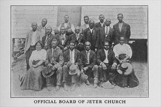 Official Board of Jeter Church, 1913. Creator: Unknown.