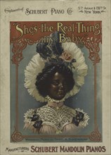 'She's the real thing my baby', 1900. Creator: Unknown.