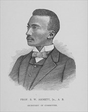 Prof. B. W. Arnett, Jr., A. B., 1888. Creator: Unknown.