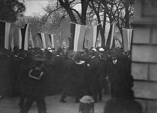 Woman Suffrage - Pickets, 1917. Creator: Harris & Ewing.