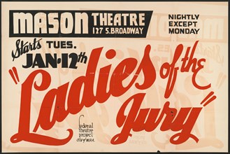 Ladies of the Jury, Los Angeles, 1937. Creator: Unknown.