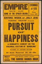 Pursuit of Happiness, Salem, MA, 1937. Creator: Unknown.