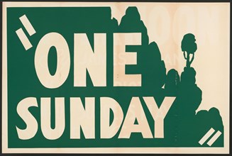 One Sunday Afternoon, San Diego, 1938. Creator: Unknown.