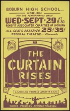 The Curtain Rises, Woburn, MA, [193-]. Creator: Unknown.