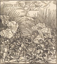 Battle of Cividale. Creator: Hans Schäufelein the Elder.
