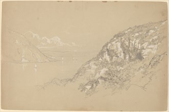 Hudson Highlands, 1860s. Creator: John William Casilear.