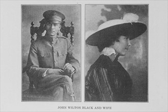John Wilton Black and wife, 1917-1923. Creator: Unknown.