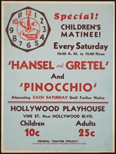 Hansel and Gretel, Los Angeles, [193-]. Creator: Unknown.