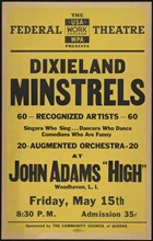 Dixieland Minstrels, New York, [1930s]. Creator: Unknown.