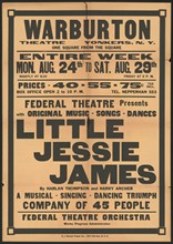 Little Jessie James, Yonker, NY, [193-]. Creator: Unknown.